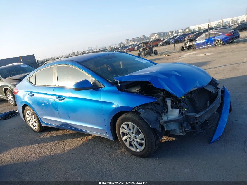 2017 Hyundai Elantra Se VIN: KMHD74LF9HU122859 Lot: 43945222