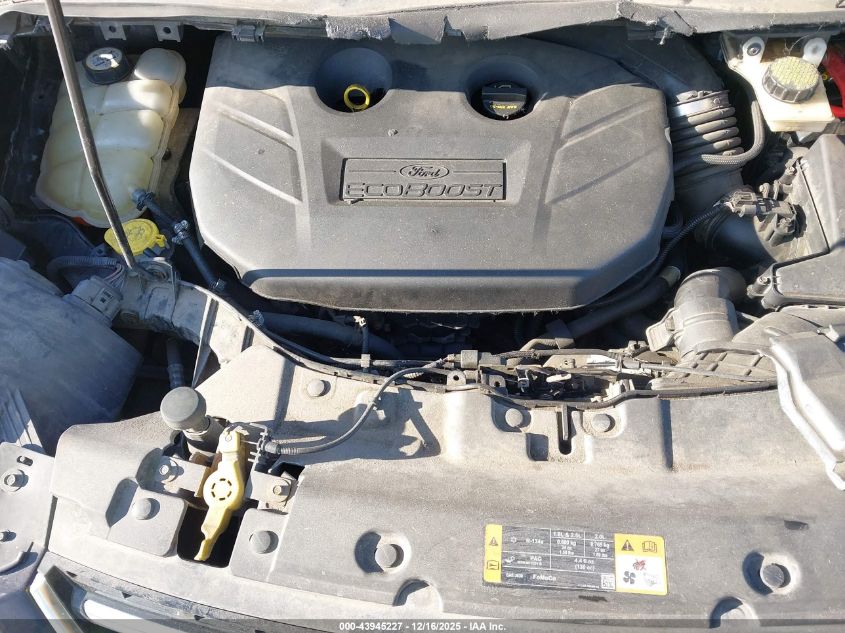 2013 Ford Escape Titanium VIN: 1FMCU0J92DUD35303 Lot: 43945227