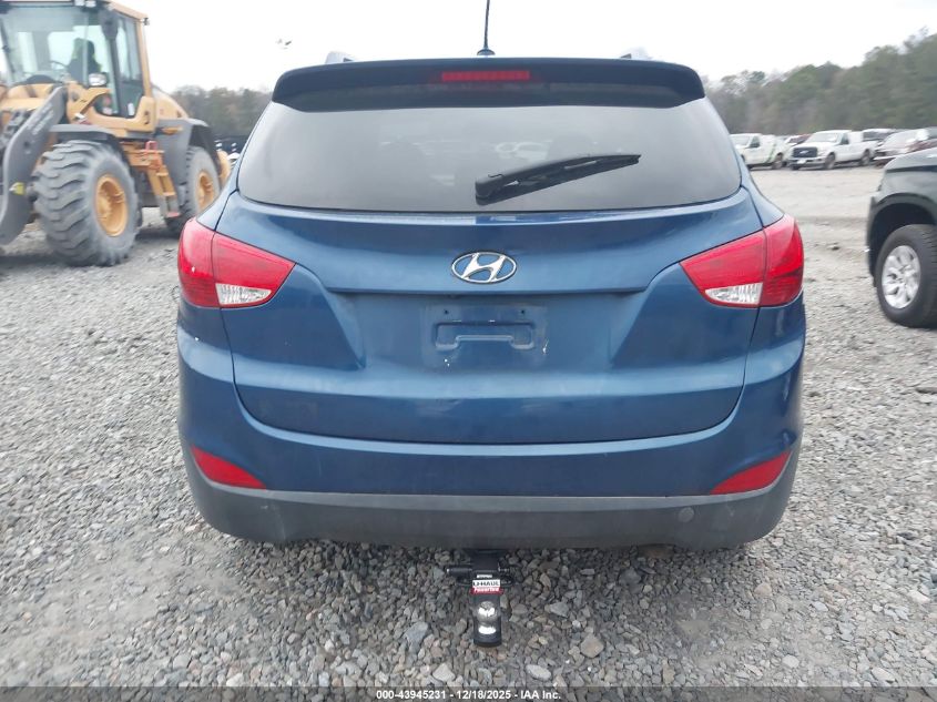 2014 Hyundai Tucson Se VIN: KM8JUCAG1EU897489 Lot: 43945231