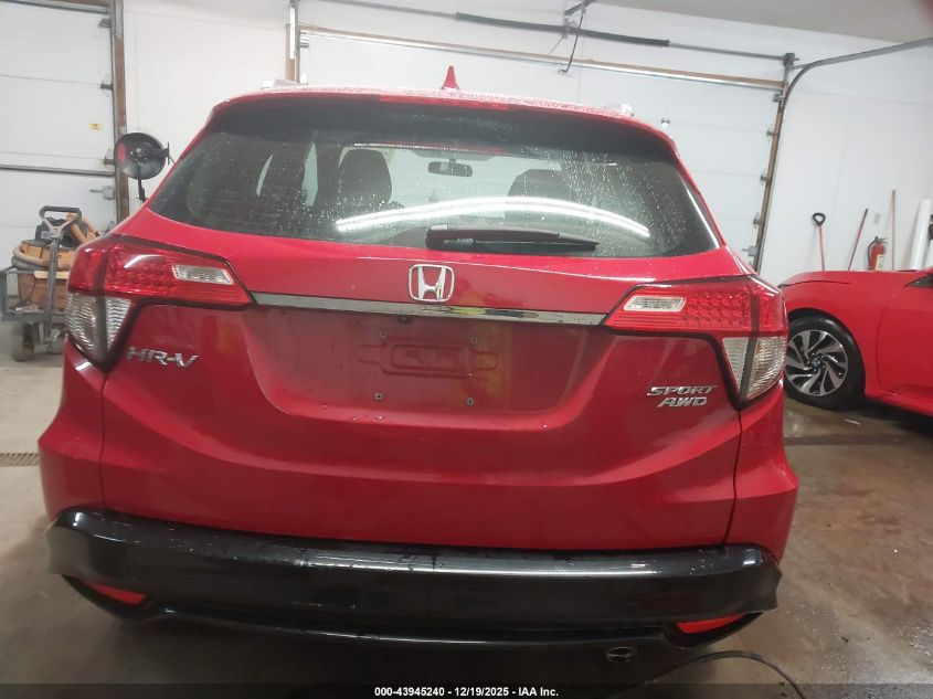 2020 Honda Hr-V Awd Sport VIN: 3CZRU6H16LM704324 Lot: 43945240