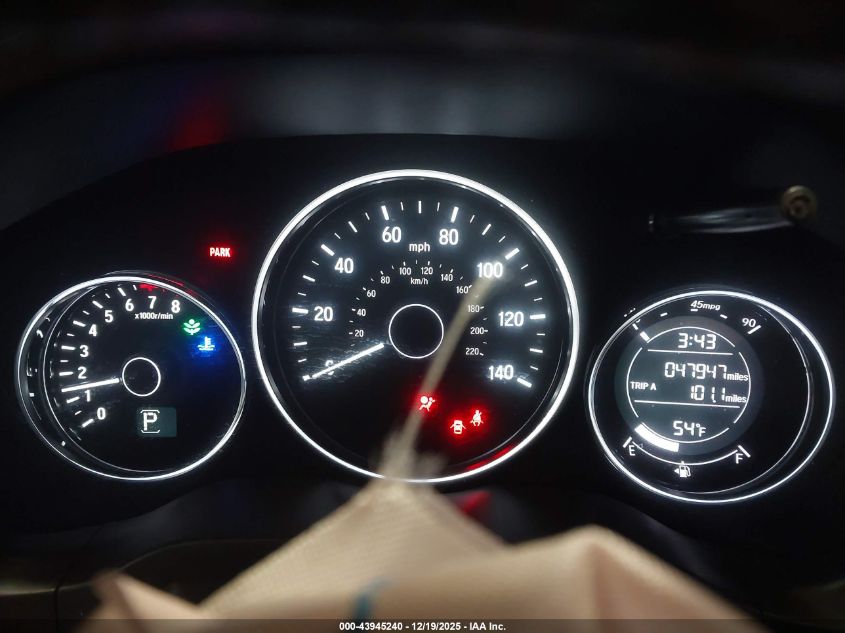 2020 Honda Hr-V Awd Sport VIN: 3CZRU6H16LM704324 Lot: 43945240