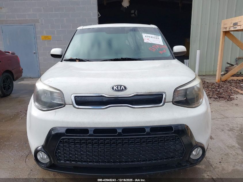 2016 Kia Soul + VIN: KNDJP3A5XG7242601 Lot: 43945243