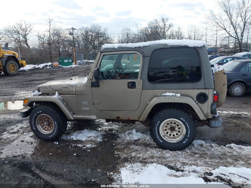 2003 Jeep Wrangler Sahara VIN: 1J4FA59S73P326036 Lot: 43945249