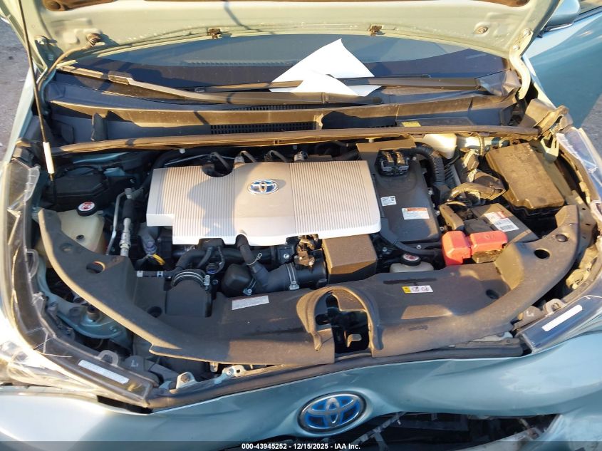 2017 Toyota Prius Two VIN: JTDKBRFU7H3041043 Lot: 43945252