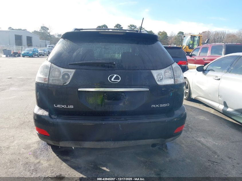 2009 Lexus Rx 350 VIN: 2T2HK31U39C102567 Lot: 43945257