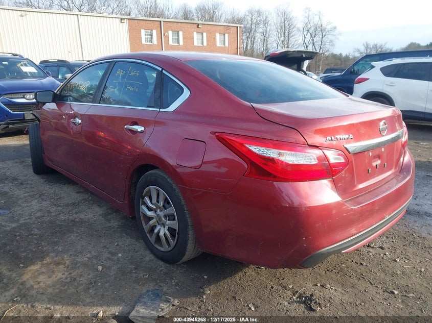 2016 Nissan Altima 2.5/2.5 S/2.5 Sl/2.5 Sr/2.5 Sv