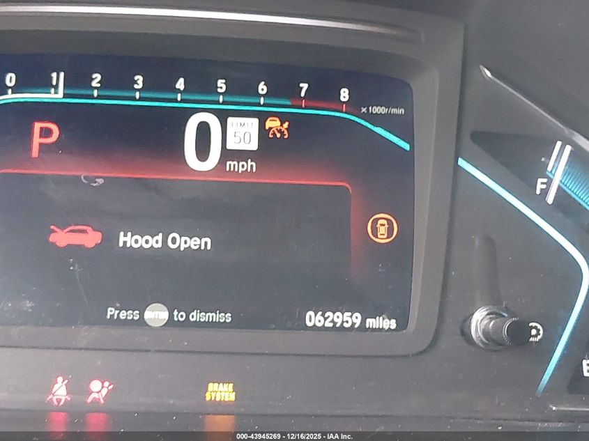 2022 Honda Odyssey Ex-L VIN: 5FNRL6H76NB049408 Lot: 43945269