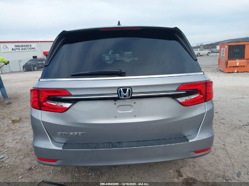 2022 Honda Odyssey Ex-L VIN: 5FNRL6H76NB049408 Lot: 43945269
