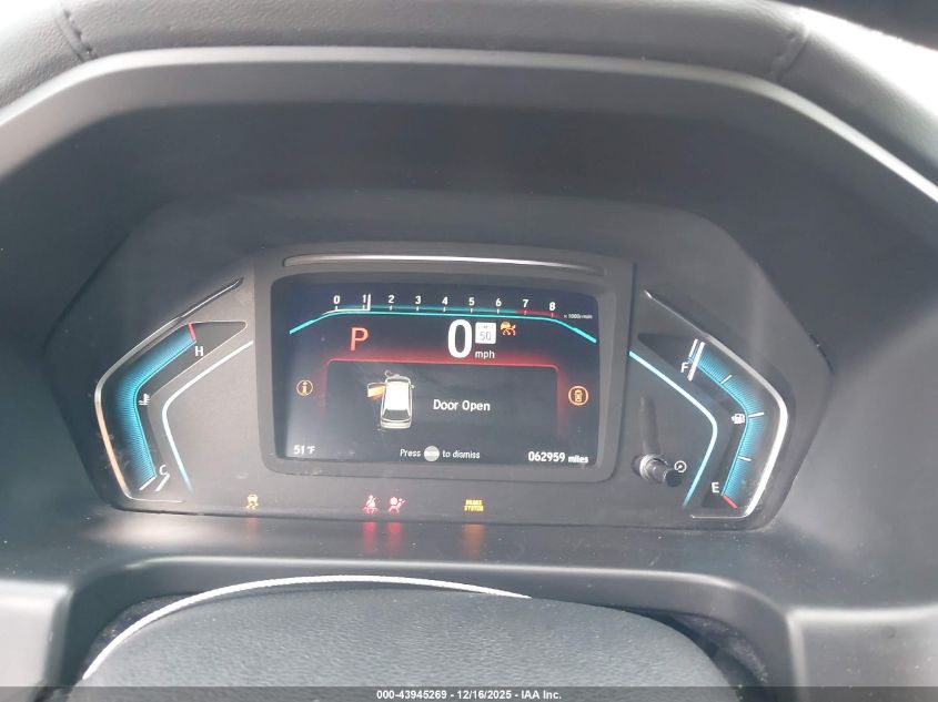 2022 Honda Odyssey Ex-L VIN: 5FNRL6H76NB049408 Lot: 43945269