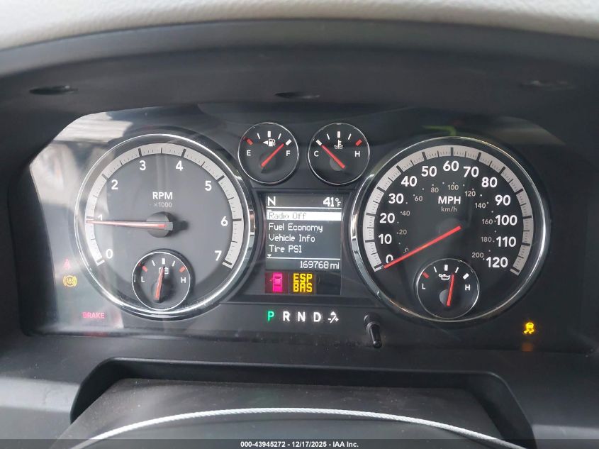 2010 Dodge Ram 1500 Slt/Sport/Trx VIN: 1D7RV1GT4AS124914 Lot: 43945272