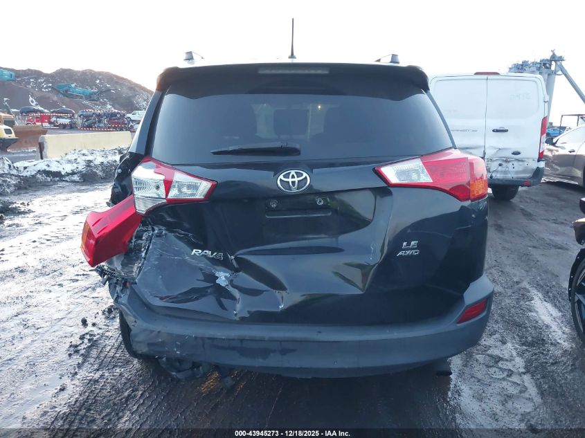 2015 Toyota Rav4 Le VIN: 2T3BFREV0FW283715 Lot: 43945273