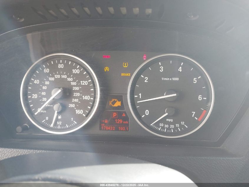 2008 BMW X5 4.8I VIN: 5UXFE83588L165367 Lot: 43945276