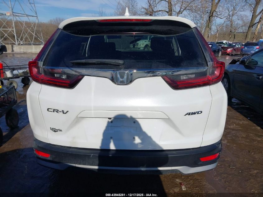 2022 Honda Cr-V Awd Ex VIN: 5J6RW2H55NA011878 Lot: 43945281