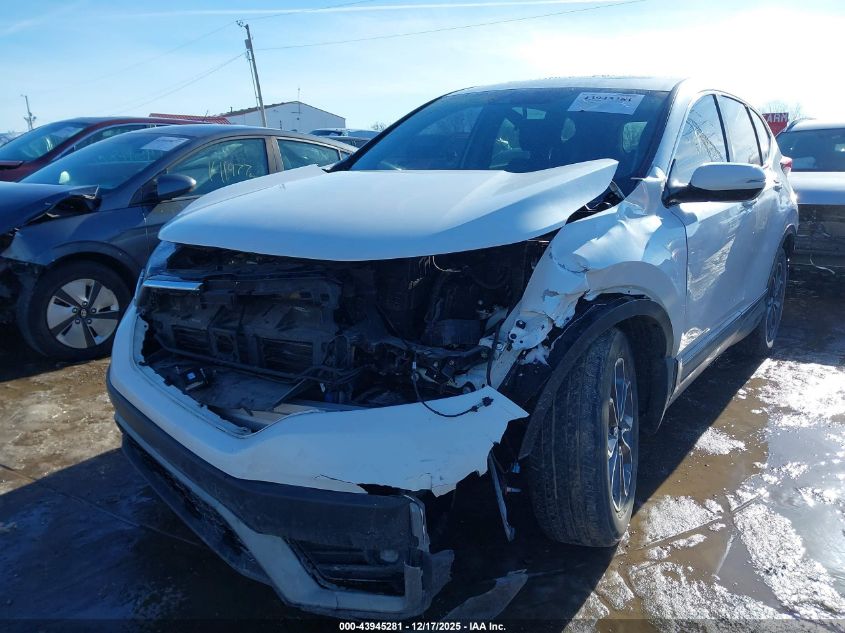 2022 Honda Cr-V Awd Ex VIN: 5J6RW2H55NA011878 Lot: 43945281