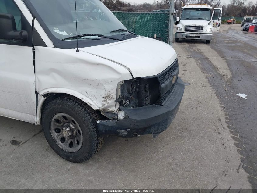 2014 Chevrolet Express 1500 Work Van VIN: 1GCSGAFXXE1108190 Lot: 43945282