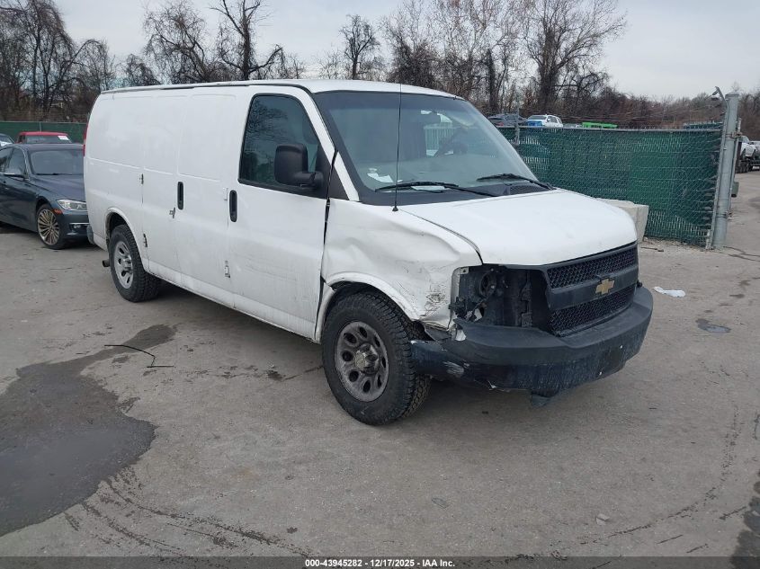 2014 Chevrolet Express 1500 Work Van VIN: 1GCSGAFXXE1108190 Lot: 43945282