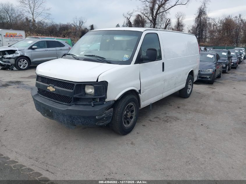 2014 Chevrolet Express 1500 Work Van VIN: 1GCSGAFXXE1108190 Lot: 43945282