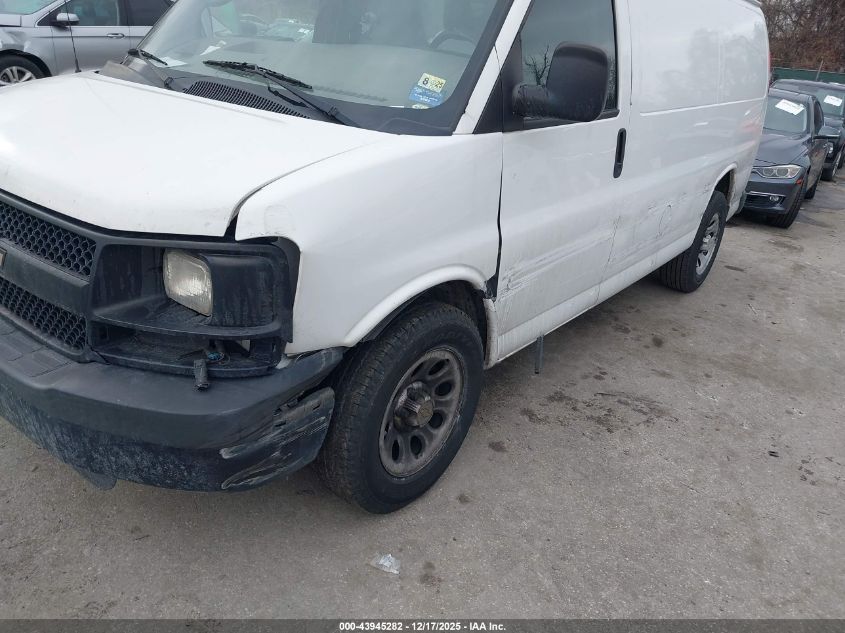 2014 Chevrolet Express 1500 Work Van VIN: 1GCSGAFXXE1108190 Lot: 43945282