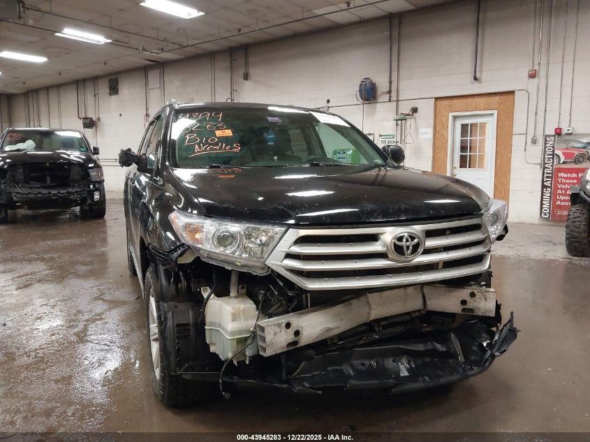 2012 Toyota Highlander Se V6 VIN: 5TDBK3EH1CS142331 Lot: 43945283