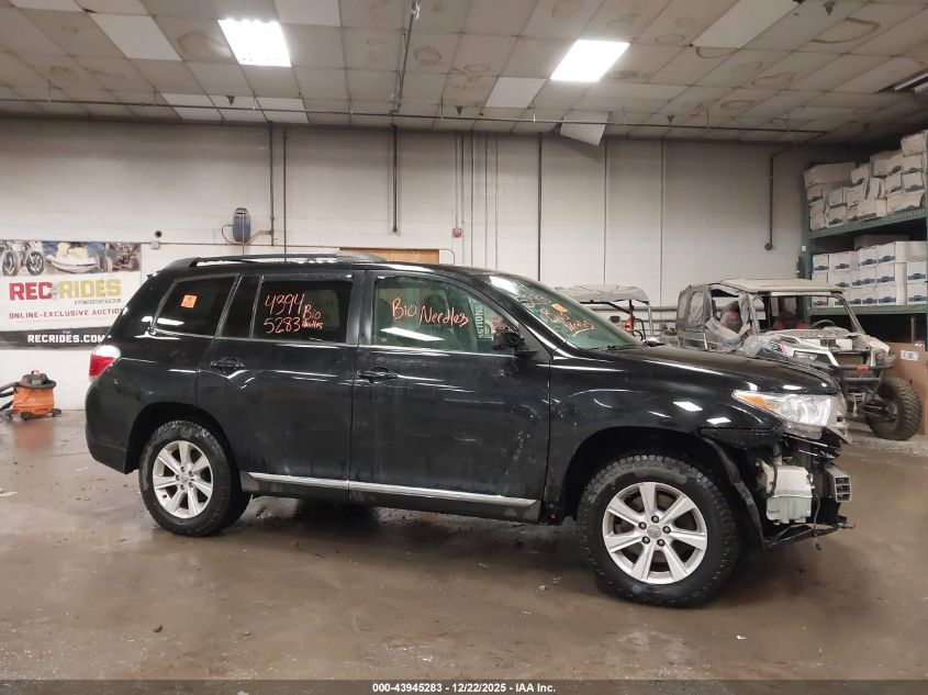 2012 Toyota Highlander Se V6 VIN: 5TDBK3EH1CS142331 Lot: 43945283