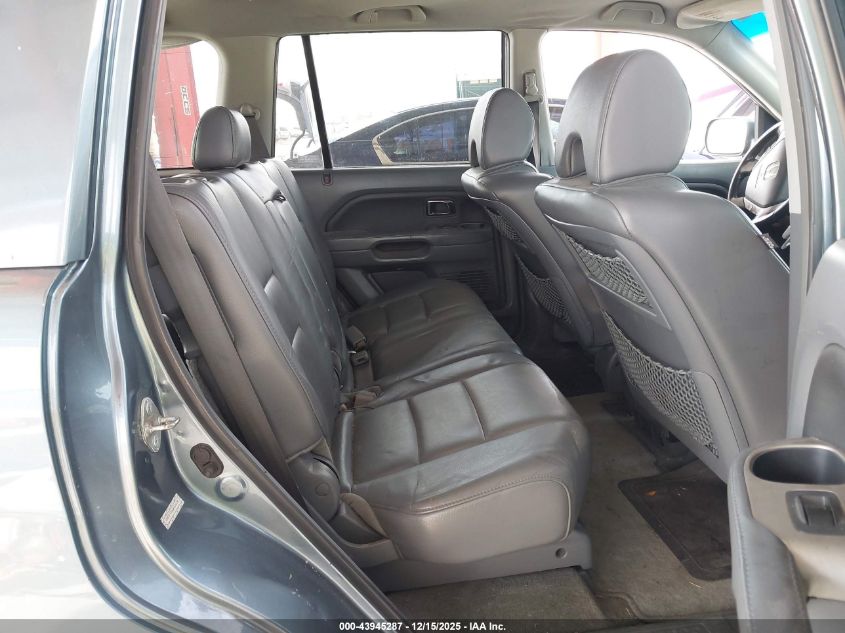 2006 Honda Pilot Ex-L VIN: 2HKYF18556H535134 Lot: 43945287