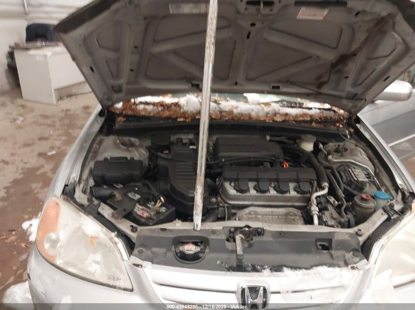 2003 Honda Civic Ex VIN: 2HGES26703H564426 Lot: 43945290