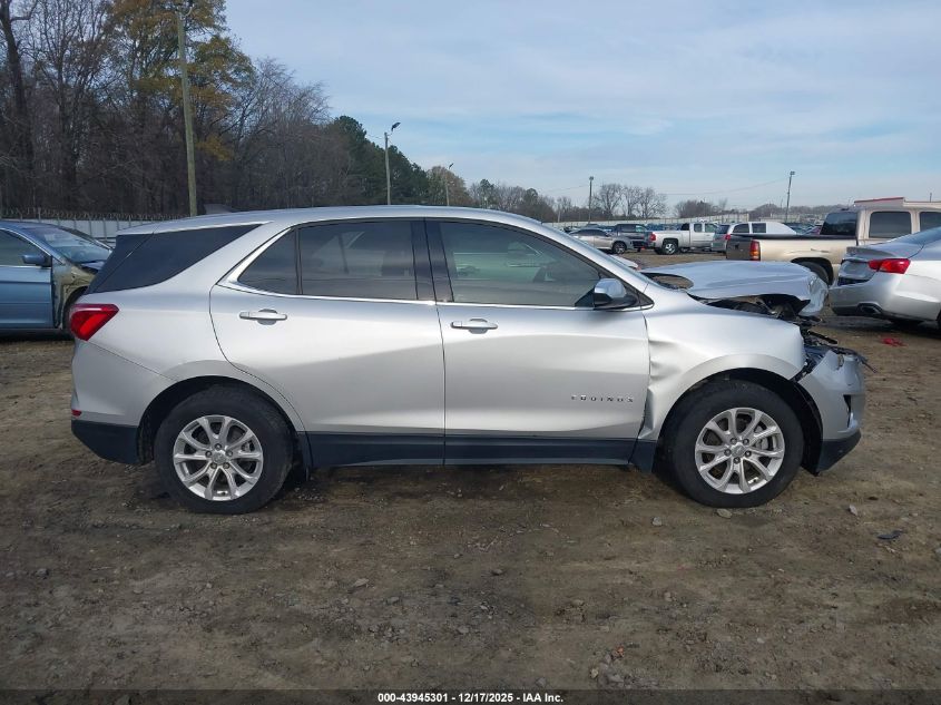 2020 Chevrolet Equinox Fwd Lt 1.5L Turbo VIN: 3GNAXKEVXLS684382 Lot: 43945301