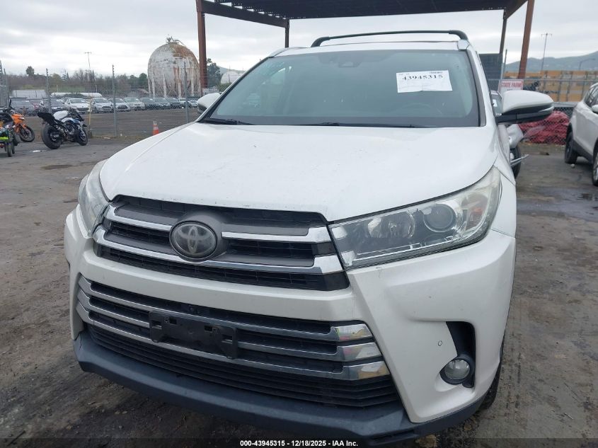 2018 Toyota Highlander Limited Platinum VIN: 5TDDZRFH0JS813488 Lot: 43945315