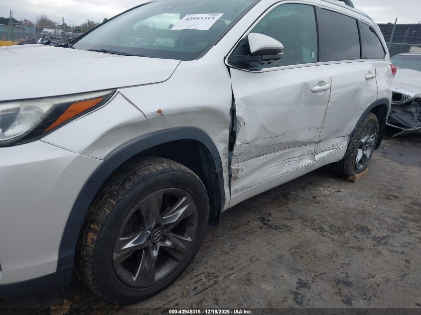 2018 Toyota Highlander Limited Platinum VIN: 5TDDZRFH0JS813488 Lot: 43945315