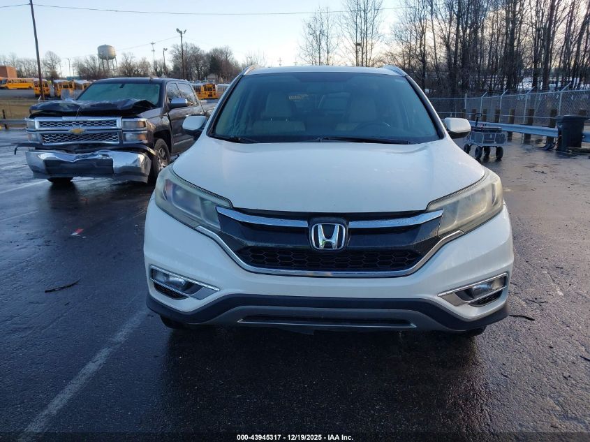 2016 Honda Cr-V Ex-L VIN: 5J6RM4H7XGL076557 Lot: 43945317