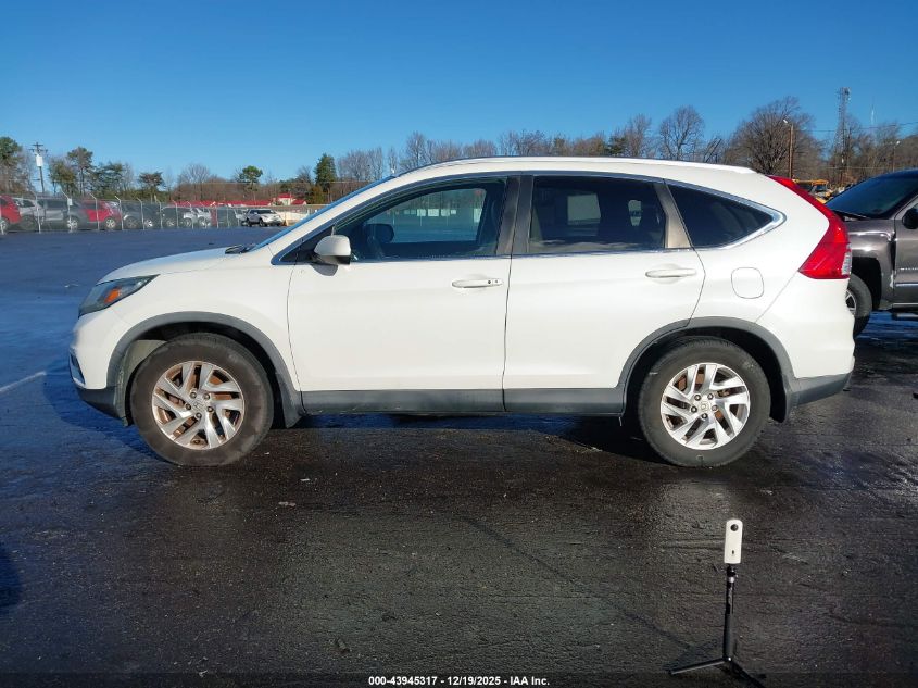 2016 Honda Cr-V Ex-L VIN: 5J6RM4H7XGL076557 Lot: 43945317