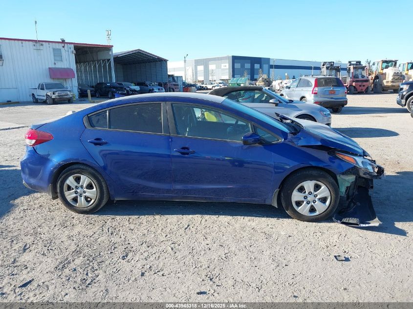2017 Kia Forte Lx VIN: 3KPFK4A72HE143476 Lot: 43945318