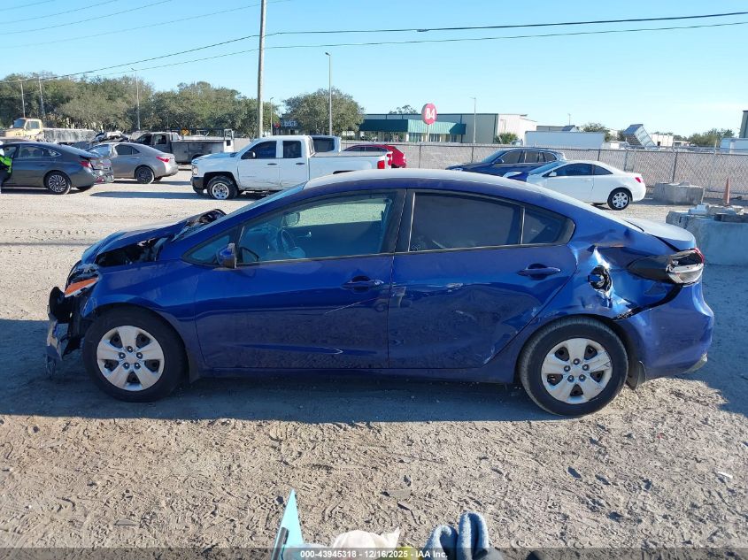 2017 Kia Forte Lx VIN: 3KPFK4A72HE143476 Lot: 43945318
