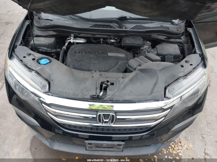 2017 Honda Pilot Ex-L VIN: 5FNYF5H57HB034948 Lot: 43945320