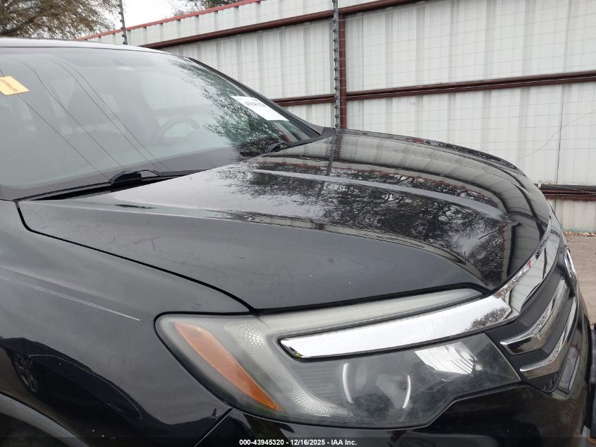 2017 Honda Pilot Ex-L VIN: 5FNYF5H57HB034948 Lot: 43945320