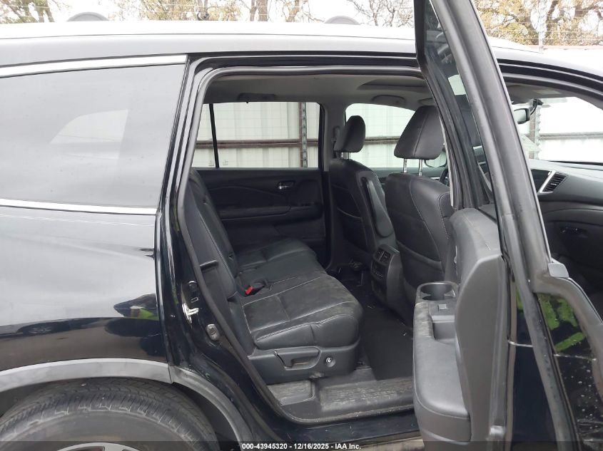 2017 Honda Pilot Ex-L VIN: 5FNYF5H57HB034948 Lot: 43945320