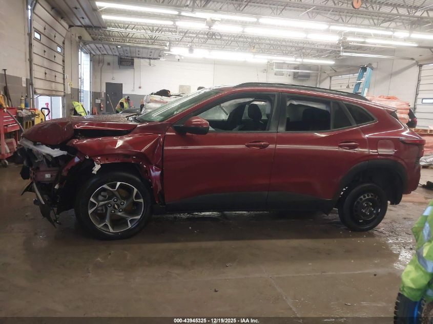 2024 Chevrolet Trax Fwd Lt VIN: KL77LHE27RC139260 Lot: 43945325