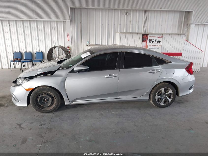 2021 Honda Civic Lx VIN: 2HGFC2F67MH558245 Lot: 43945336