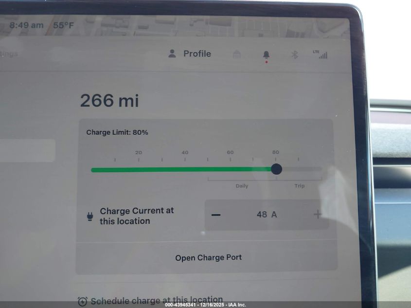2025 Tesla Model 3 Long Range Rear-Wheel Drive/Standard Rear-Wheel Drive VIN: 5YJ3E1EA1SF897193 Lot: 43945341