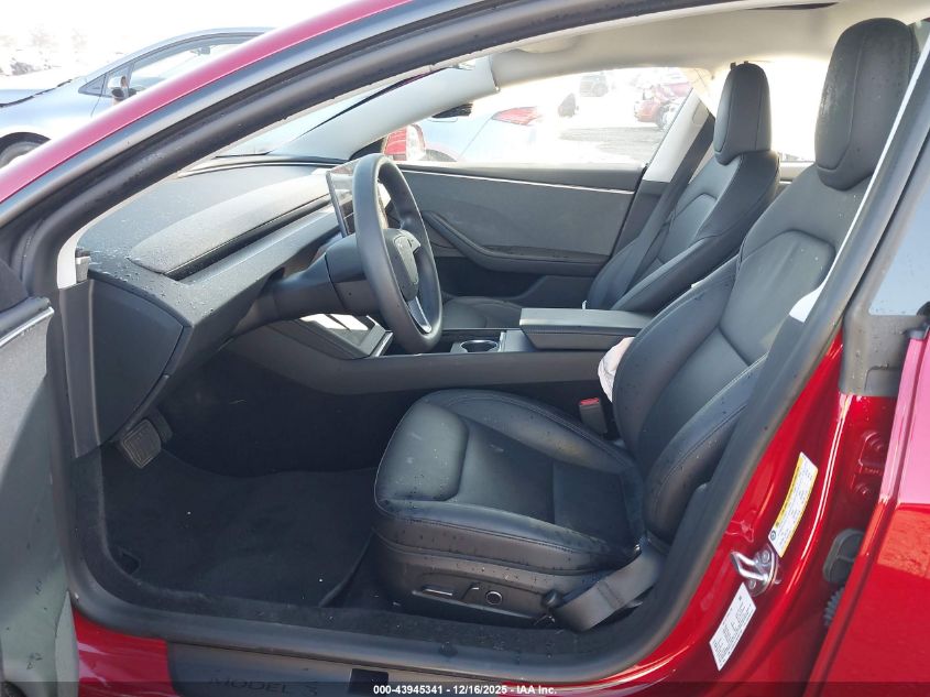 2025 Tesla Model 3 Long Range Rear-Wheel Drive/Standard Rear-Wheel Drive VIN: 5YJ3E1EA1SF897193 Lot: 43945341