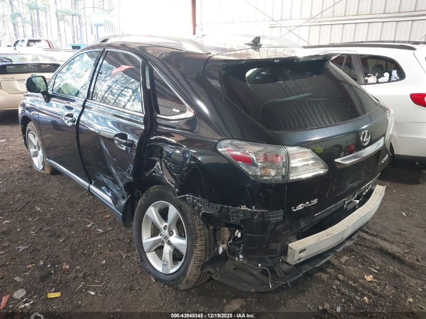 2010 Lexus Rx 350 VIN: 2T2BK1BA4AC037330 Lot: 43945345