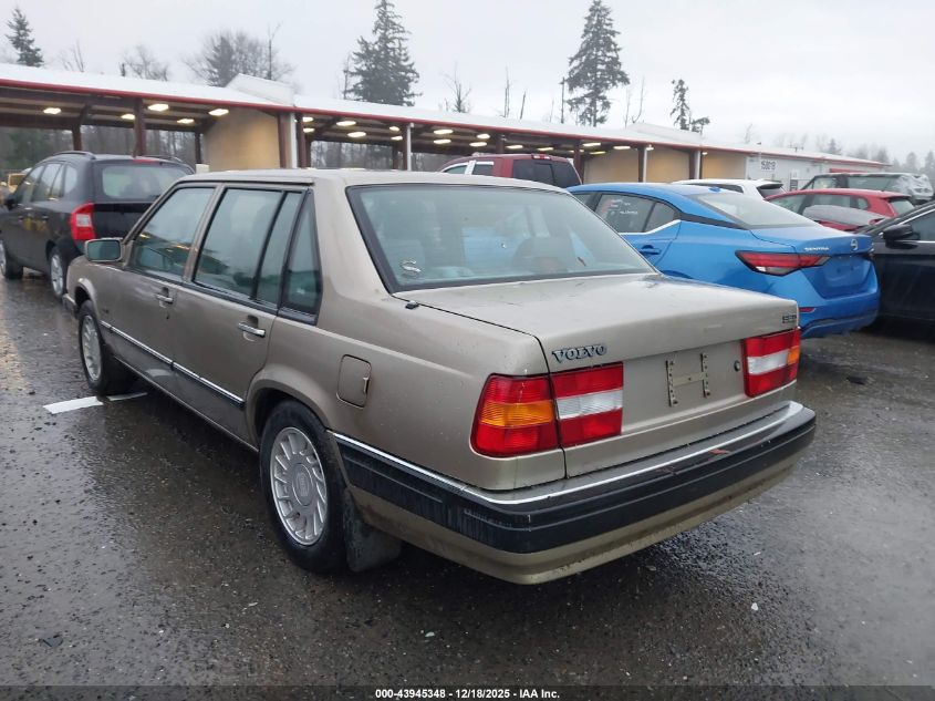 1994 Volvo 960 VIN: YV1KS9504R0041058 Lot: 43945348