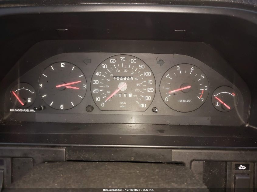 1994 Volvo 960 VIN: YV1KS9504R0041058 Lot: 43945348