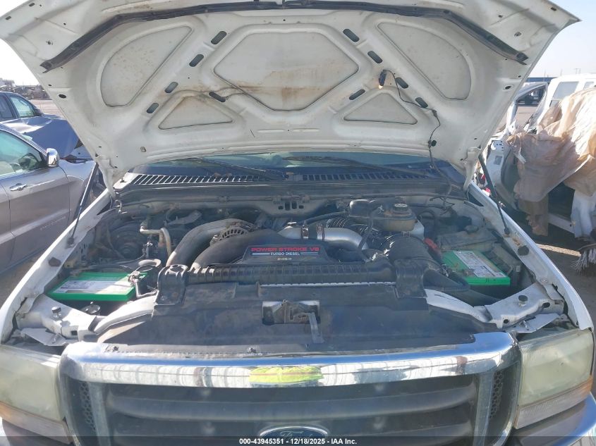 2004 Ford F-250 Lariat/Xl/Xlt VIN: 1FTNW21P64EC75585 Lot: 43945351