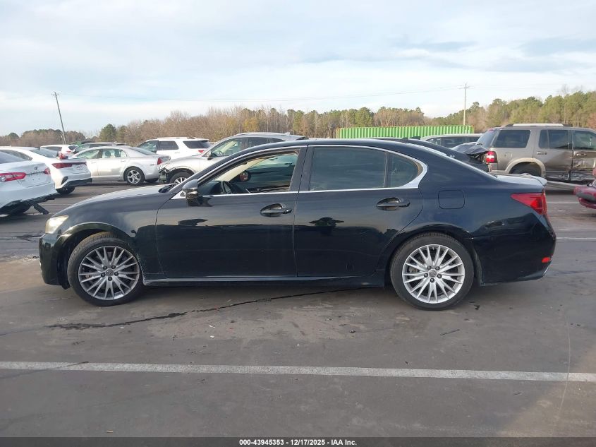 2013 Lexus Gs 350 VIN: JTHBE1BL8D5017868 Lot: 43945353