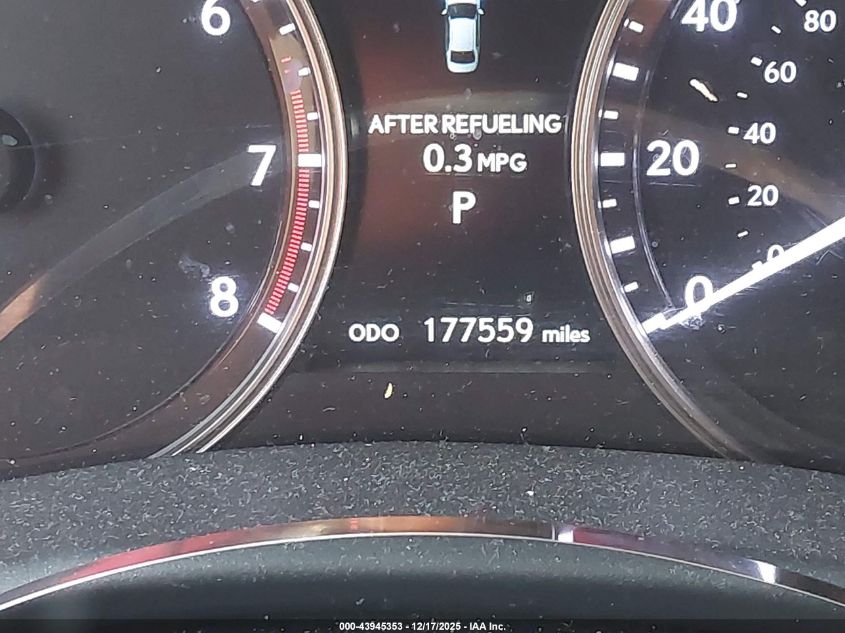 2013 Lexus Gs 350 VIN: JTHBE1BL8D5017868 Lot: 43945353