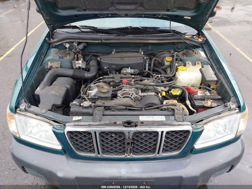 2001 Subaru Forester L VIN: JF1SF63521H733290 Lot: 43945356
