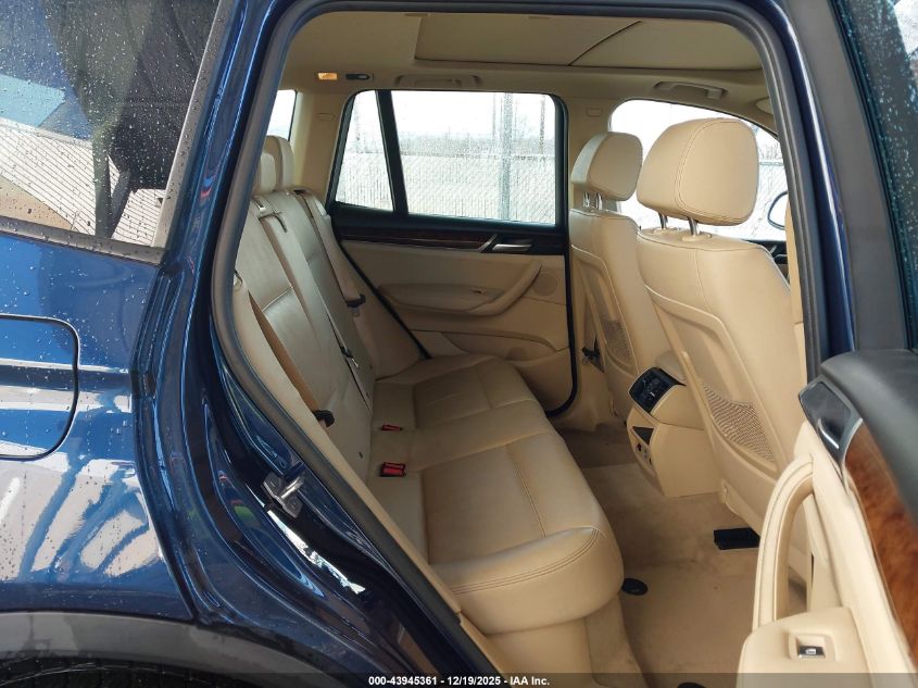 2016 BMW X3 xDrive28I VIN: 5UXWX9C57G0D91872 Lot: 43945361