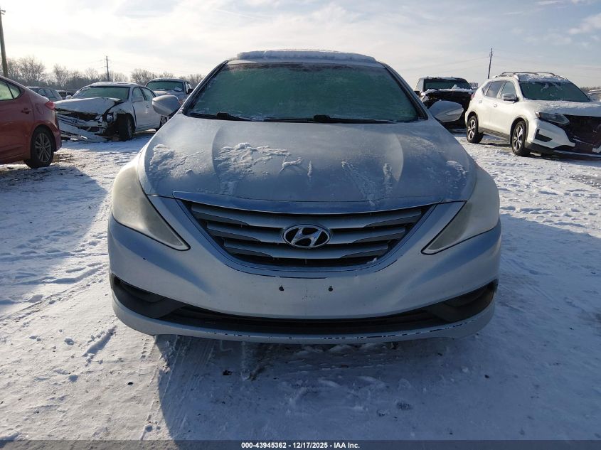 2014 Hyundai Sonata Gls VIN: 5NPEB4AC7EH836754 Lot: 43945362