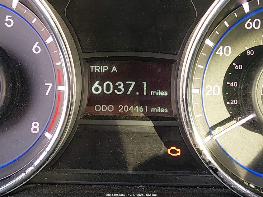 2014 Hyundai Sonata Gls VIN: 5NPEB4AC7EH836754 Lot: 43945362